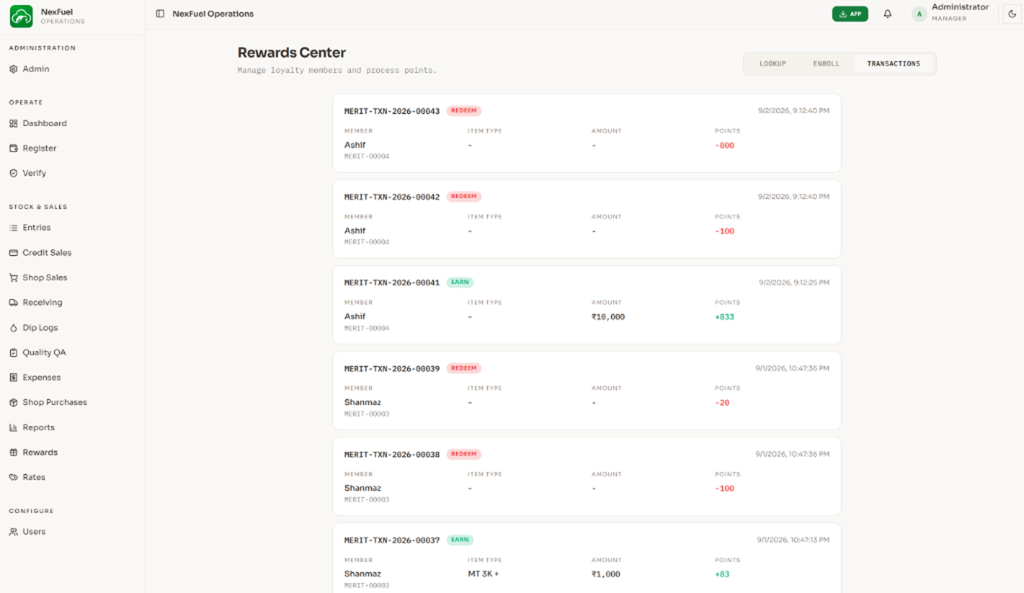 Rewards Center